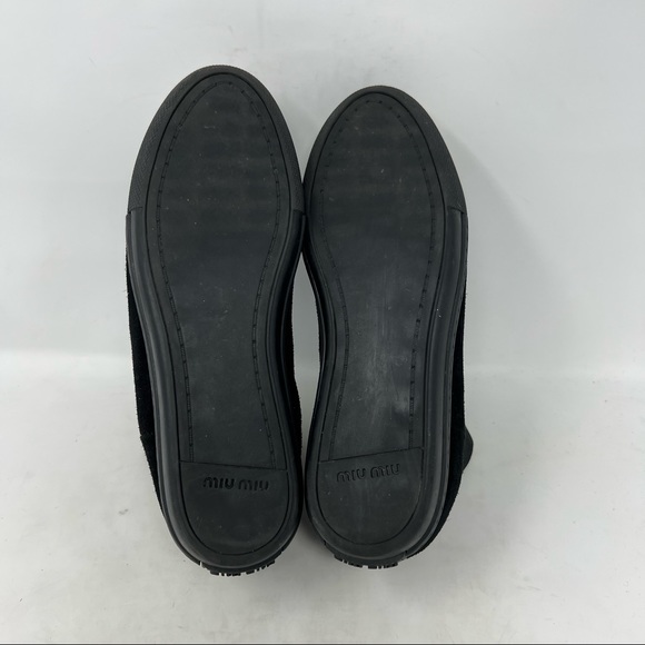 Miu Miu Embellished Chelsea Boots Size 8 - Picture 9 of 10